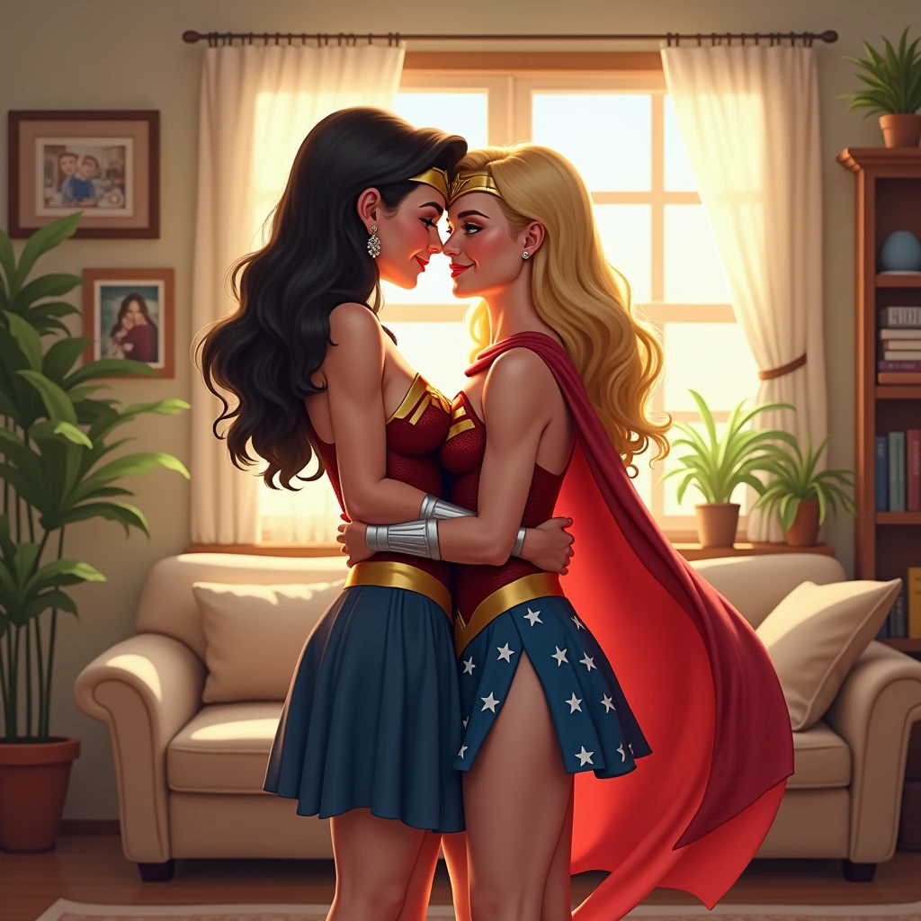 Wonder Woman and Supergirl's Newlywed Life