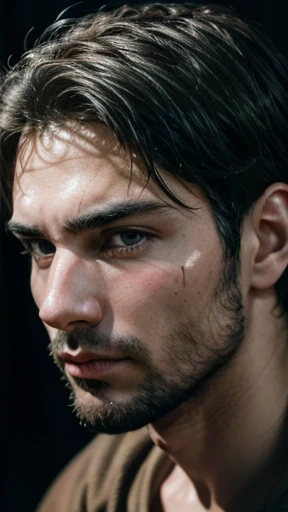 A Judaea man focus on the face 