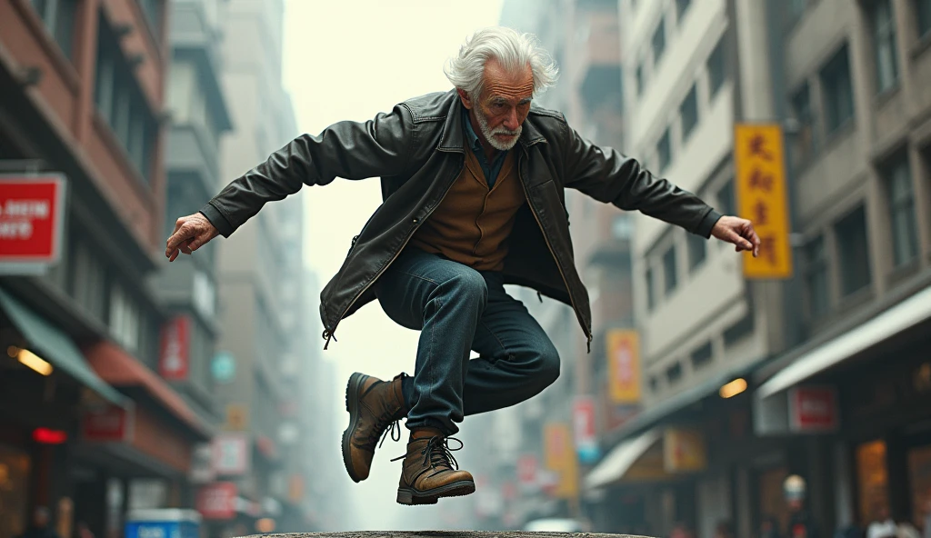 Anciano Freerunning: It is a variant of parkour that emphasizes creativity and expression through movement.. Includes stunts and tricks in addition to the efficient movements of parkour.