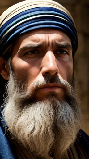 A Judaea man focus on the face 