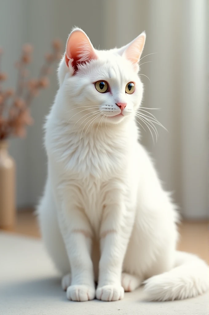 White cat