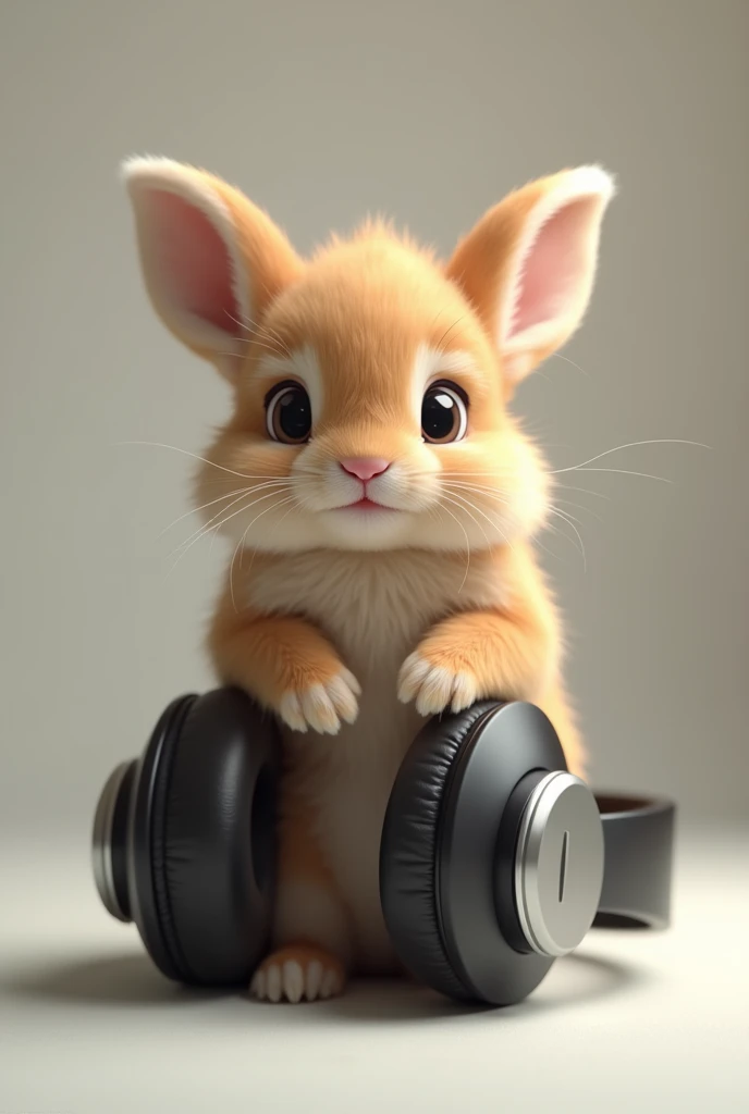 A BUNNY ON YOUR HEAD headphones