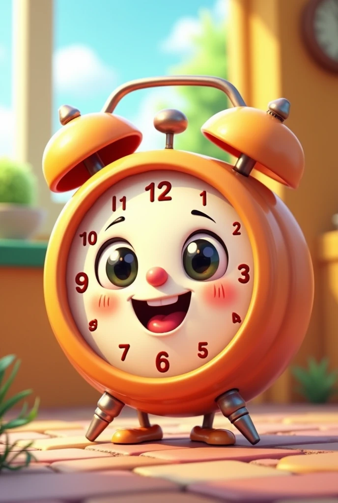 Arloji clock cartoon cute