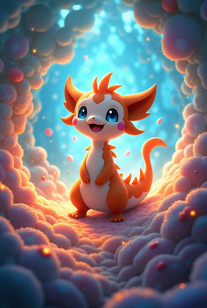 Faisant un pokemon