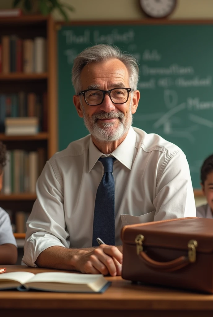 A 45-year-old male teacher