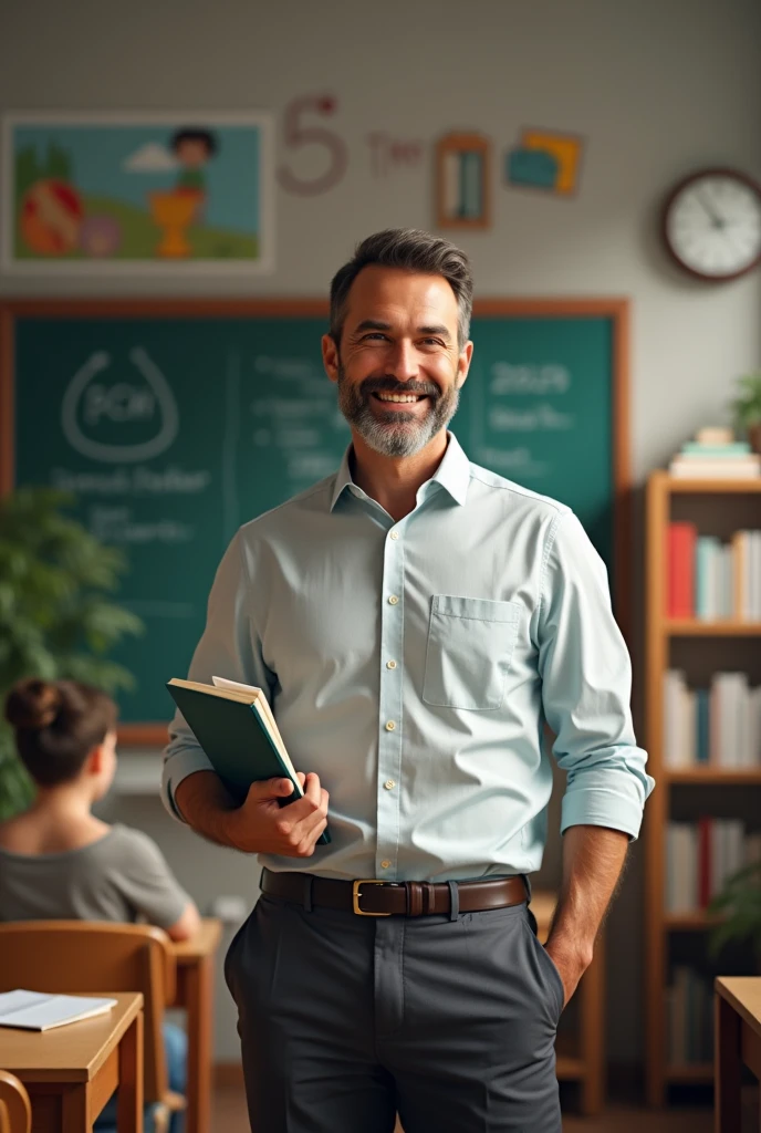 A 35-year-old male teacher