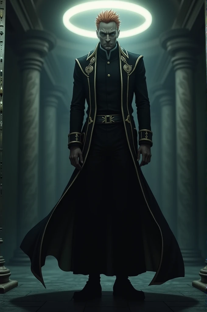 Create a male Captain from Bleach who is loneless and has good body shape