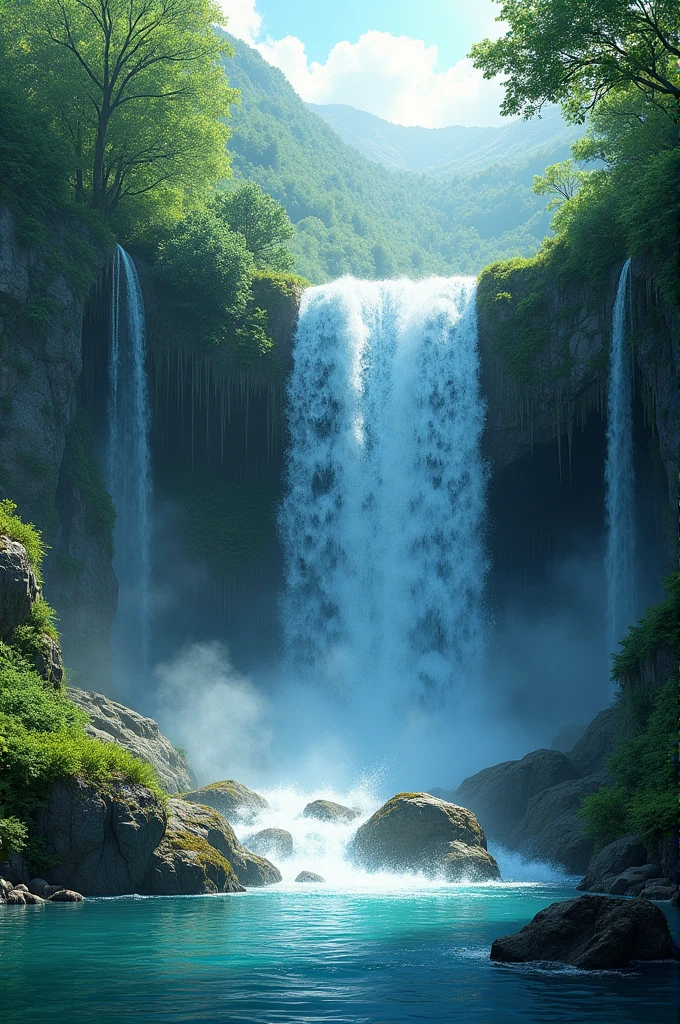 Waterfall nature