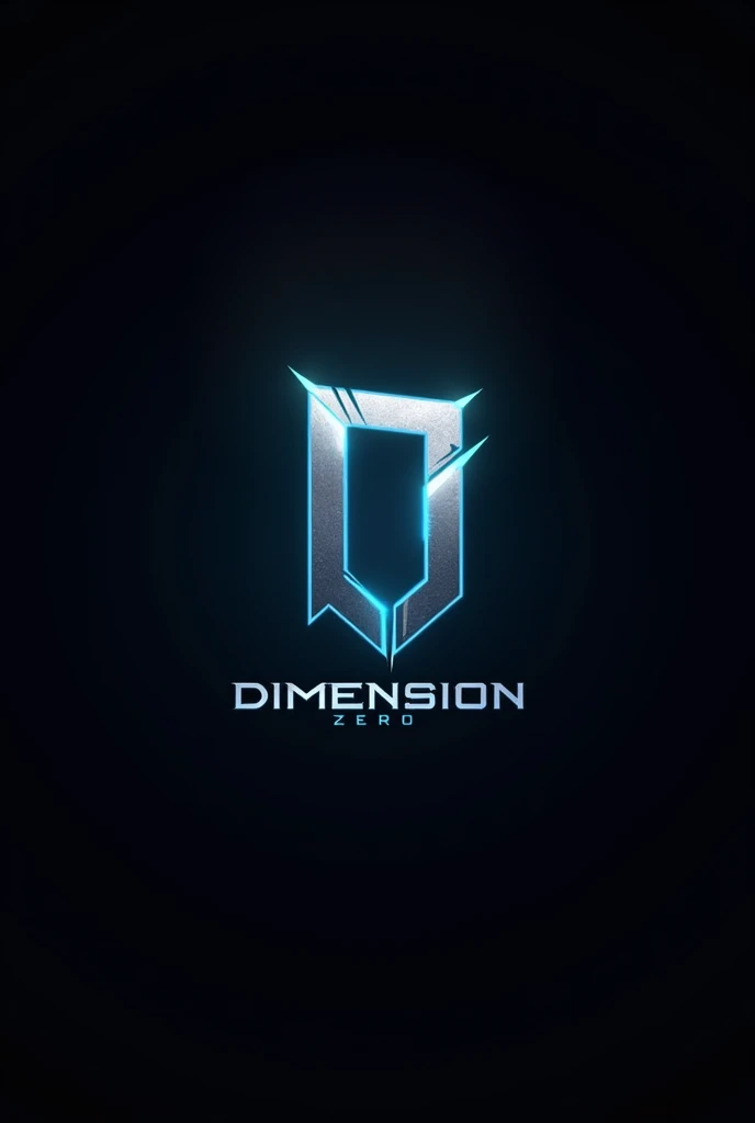 Logo for a gaming company called dimension zero
