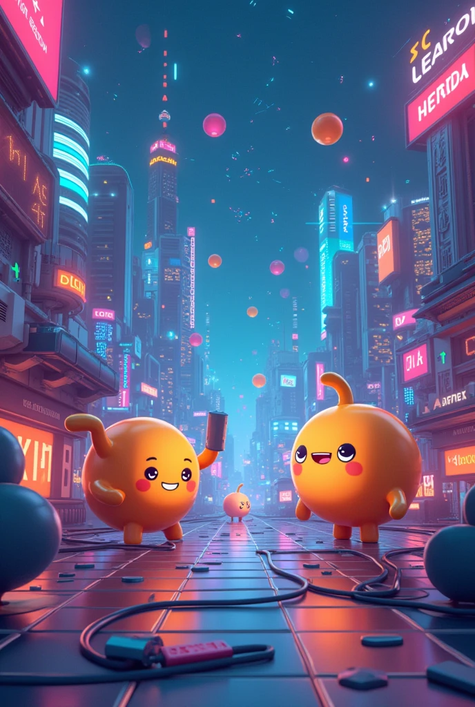 Mathematical cartoons in an ai universe