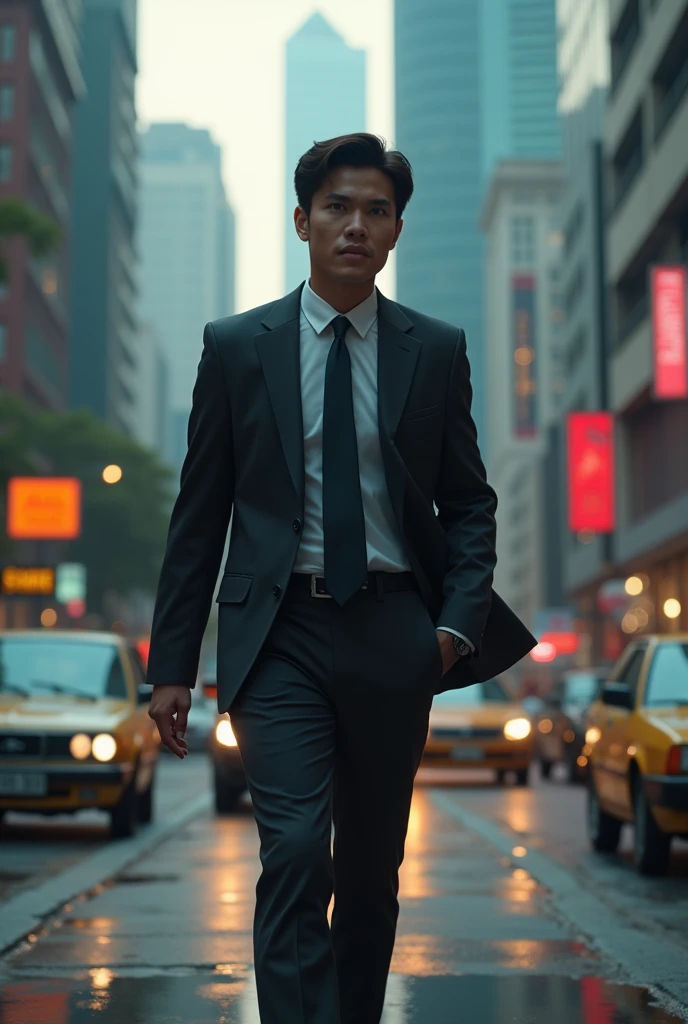 A young malay rookie detective guy