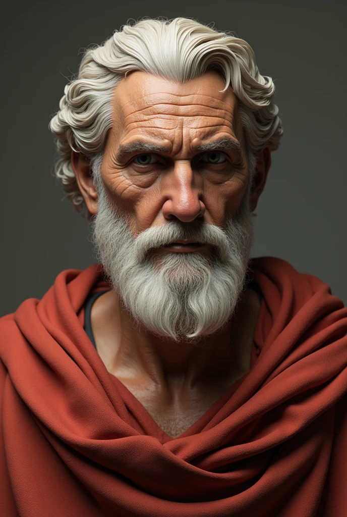 create the image of the philosopher Anaxagoras from the front