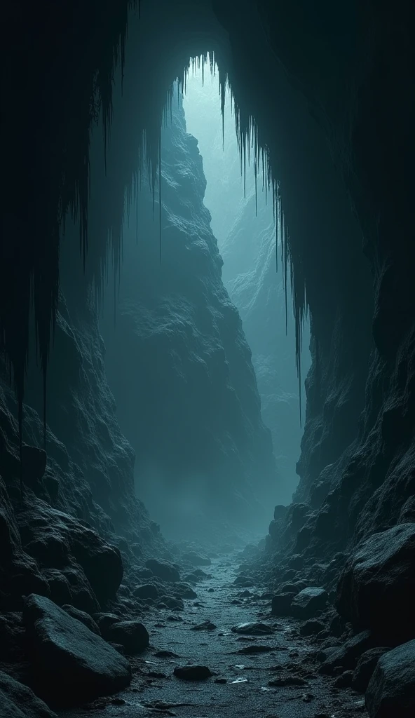 Scary dark cave ((Very realistic))