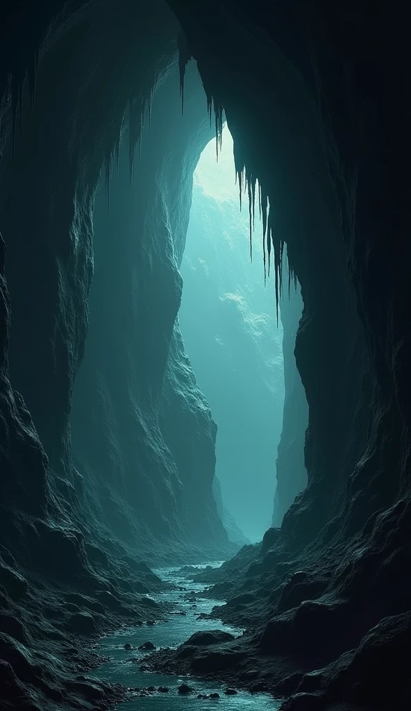 Scary dark cave ((Very realistic))