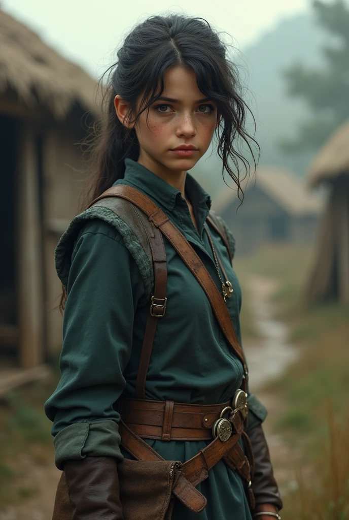 Daughter of a humble 15-year-old warrior who practices magic preparing to go on a video game RPG-style adventure, It is from the countryside, He doesn&#39;t have much money, and has hatred in his eyes because of the death of his parents