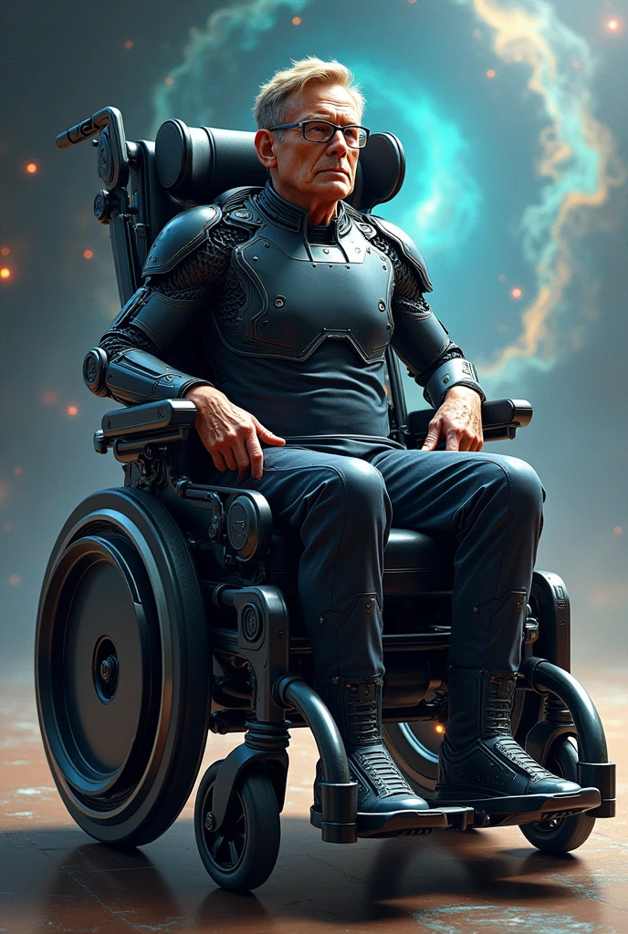 Stephen hawkings con esteroides 