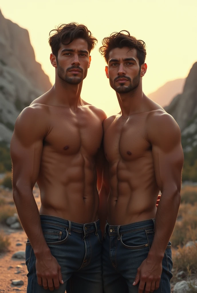 Create an image that shows strength and trust in a brother, a brotherhood that can’t be broken.
