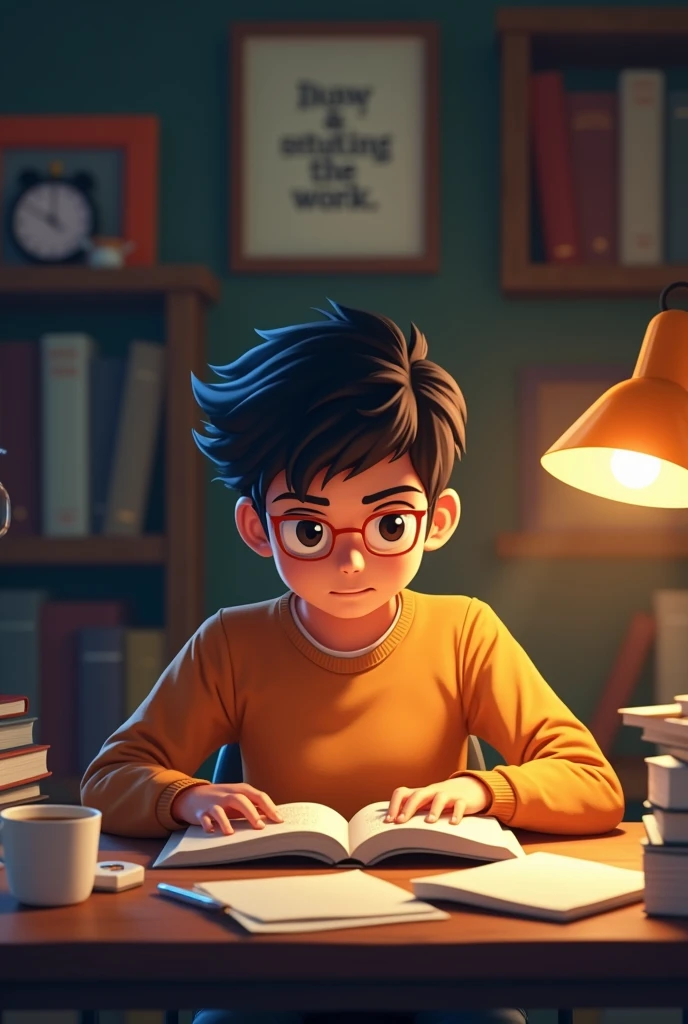 Create catchy thumbnail on How to focus on study 