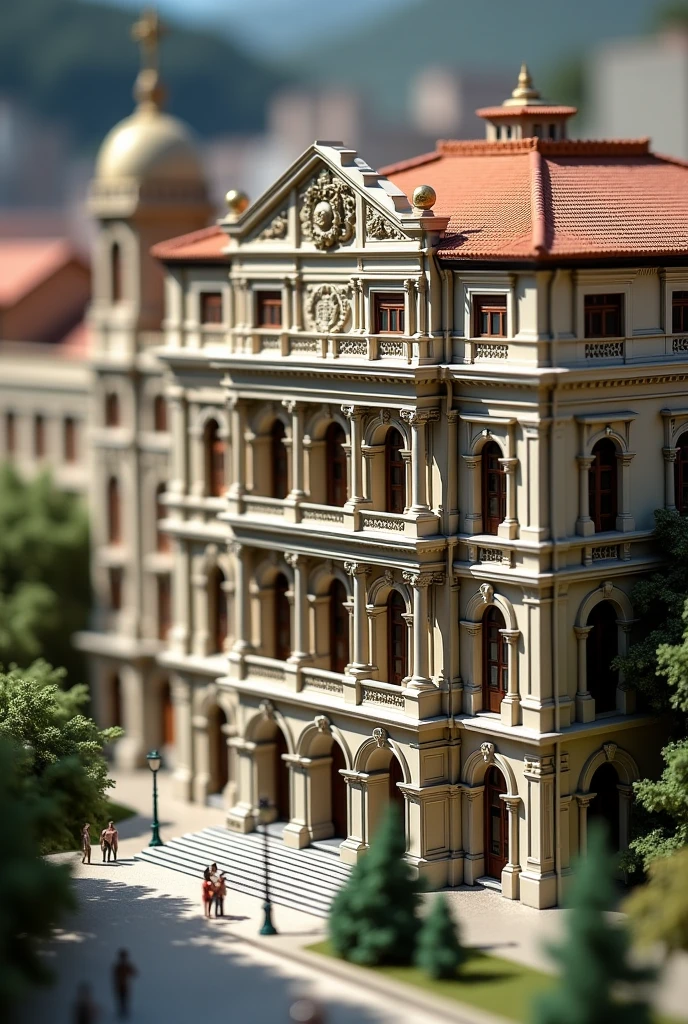 Model of the Peruvian Government Palace
