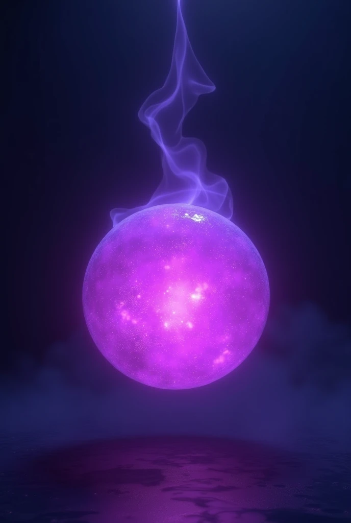 Purple 1 ball Luminous Decoration Magic