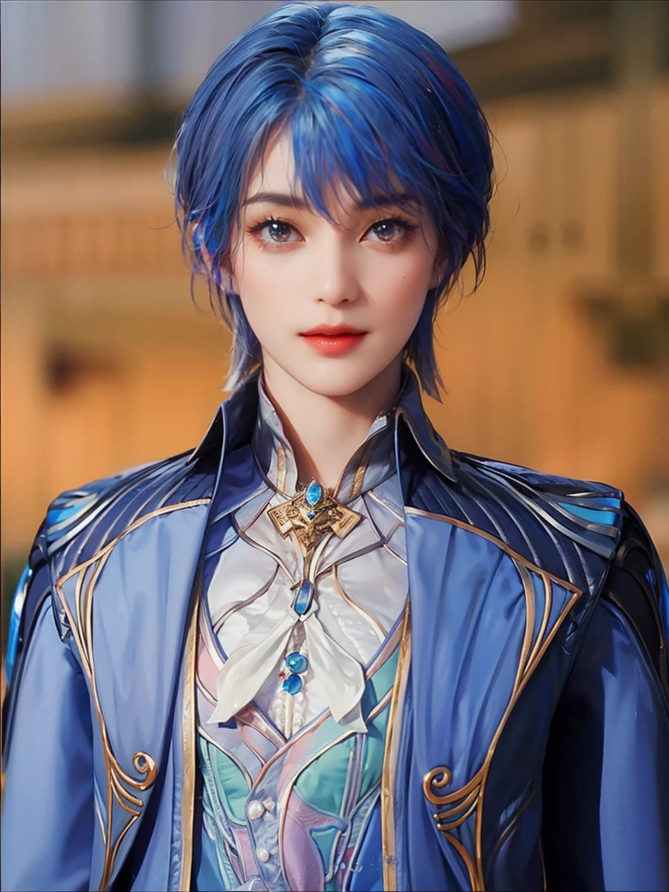 143
(20 year old woman), (surreal), (High level image quality), ((beautiful hairstyle 46)), ((short hair:1.46)), (breasted:1.1), (lipsticks)