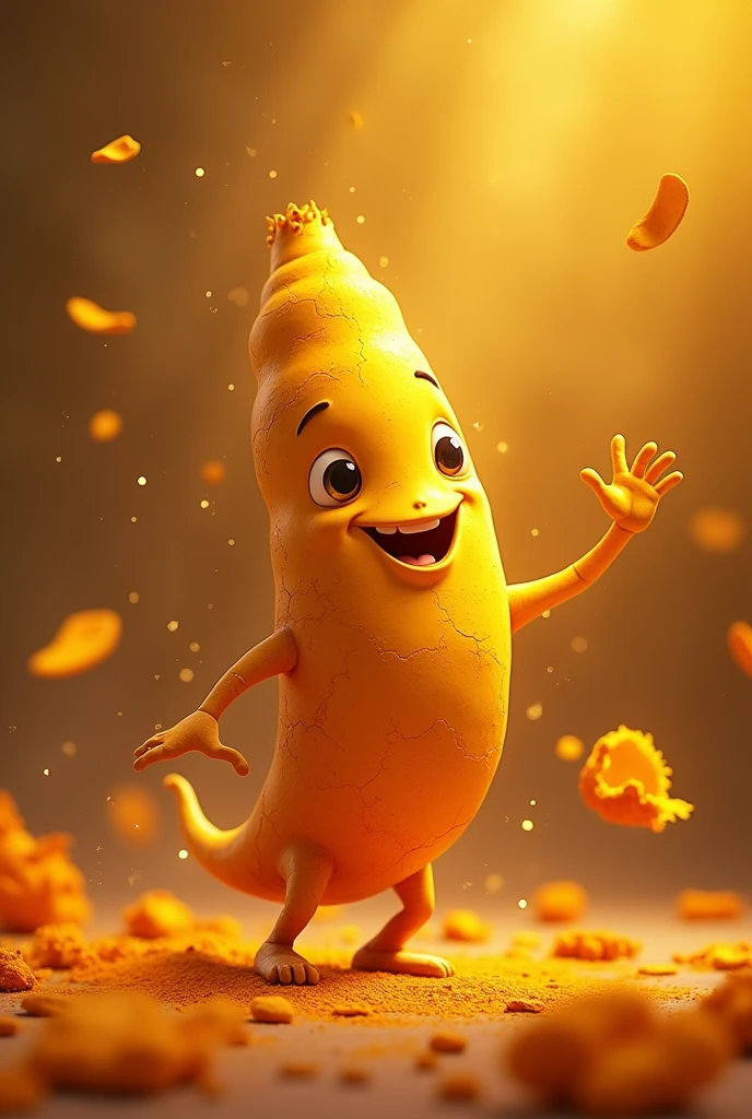Turmeric animated image