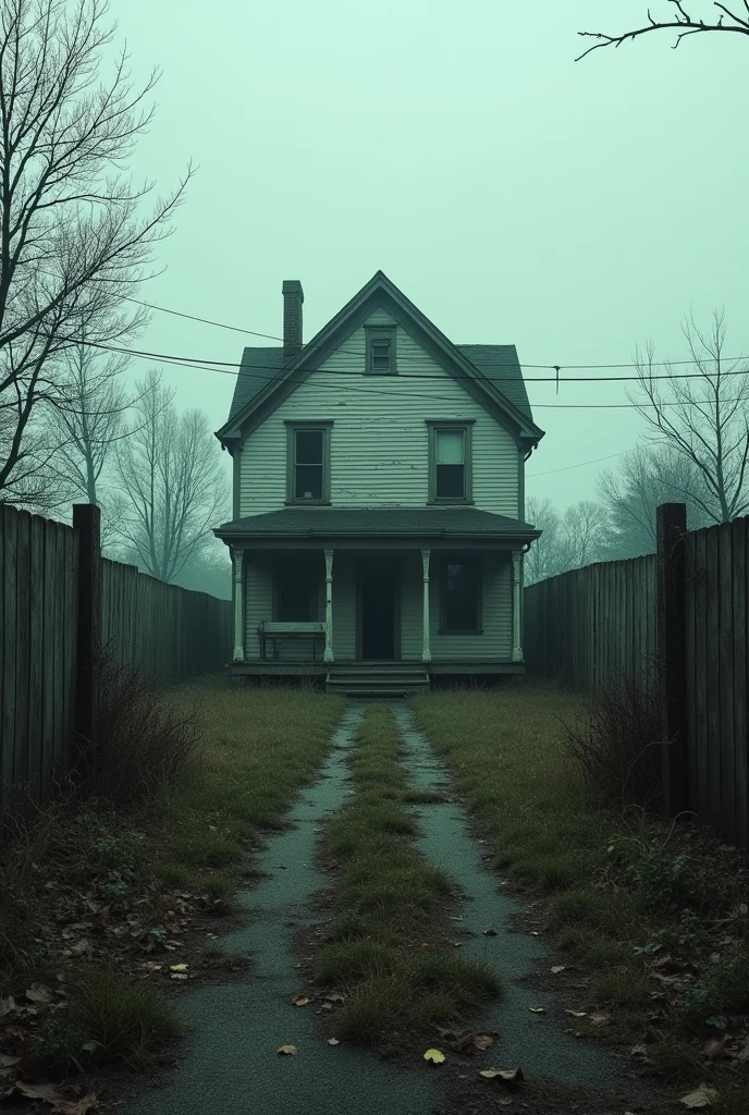 An empty house on the inside