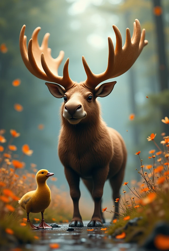 duck sized moose