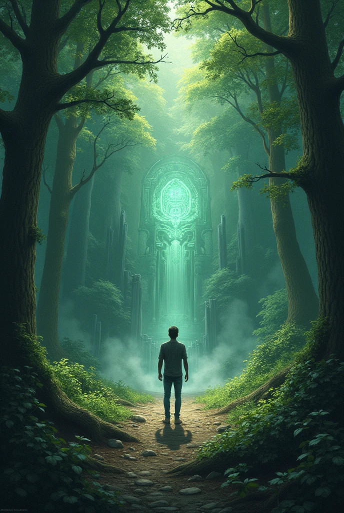 Visions of the forests secrets flash before your eyes, revealing hidden pathways and ancient ruins.