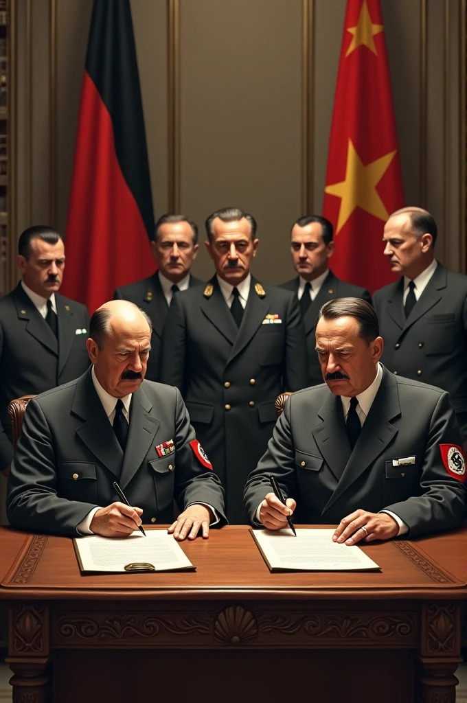 Signing of the German-Soviet Non-Aggression Pact