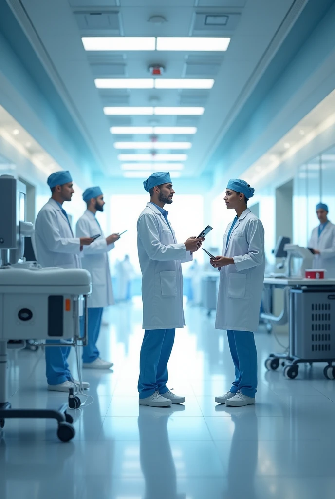 a hospital application