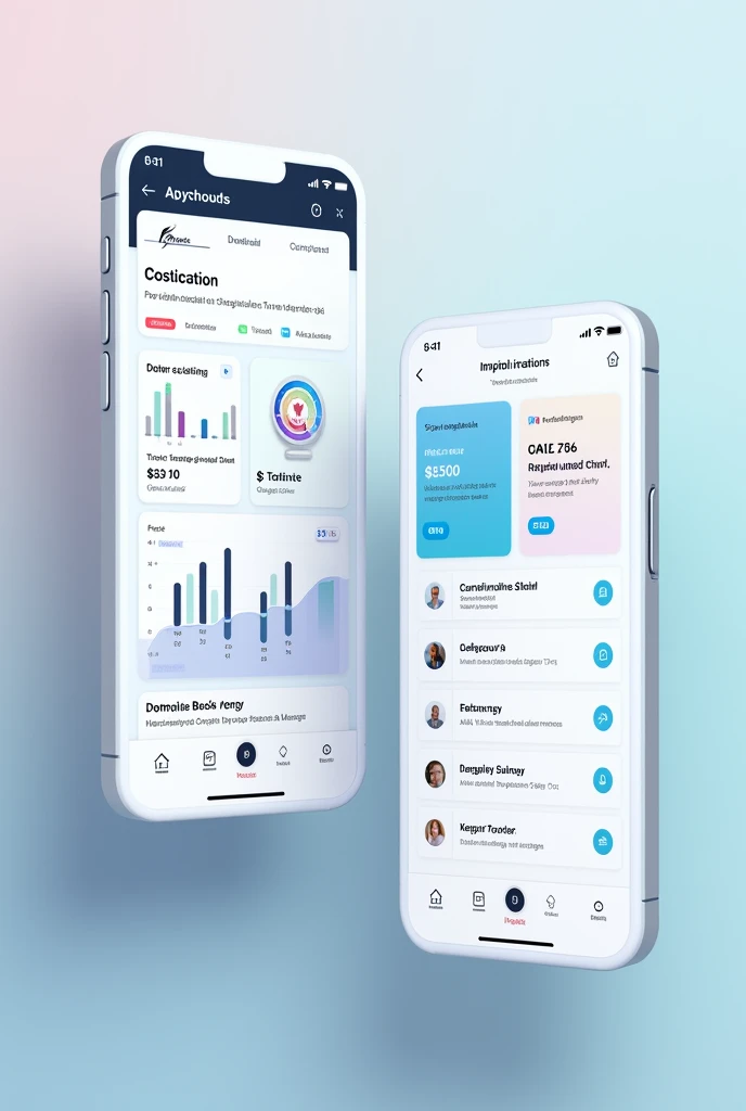 interface a hospital application