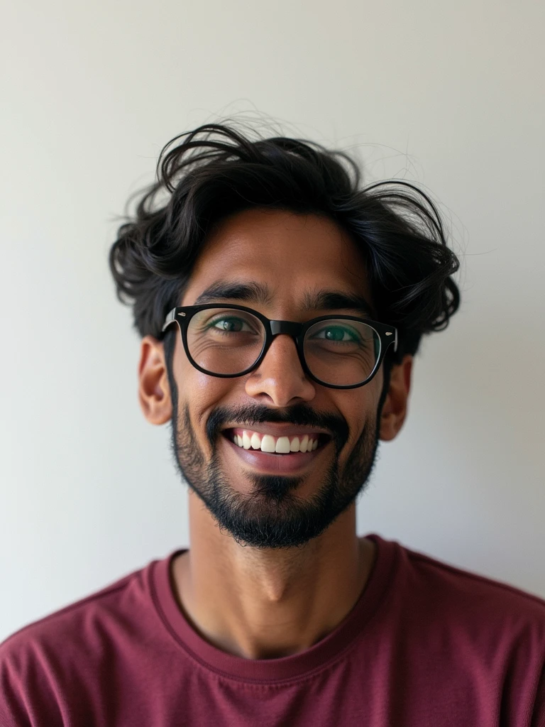 Create image of me and sundar pichai standing together side by side as friends