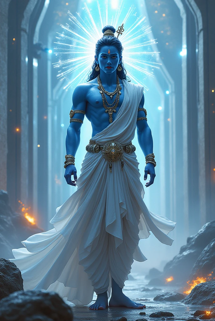 god krishna in future outfit




