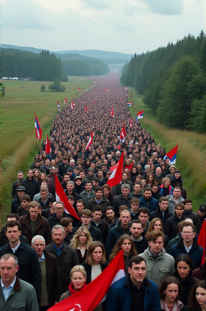 The Baltic Way(Baltic human chain)