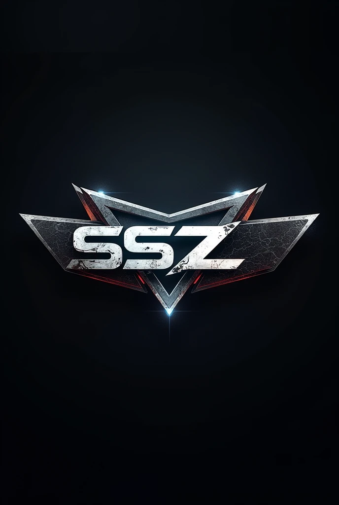 Logo for fps game, with the name ssz in the center