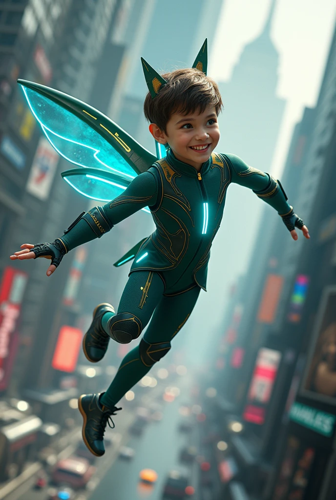 Peter Pan futuristic