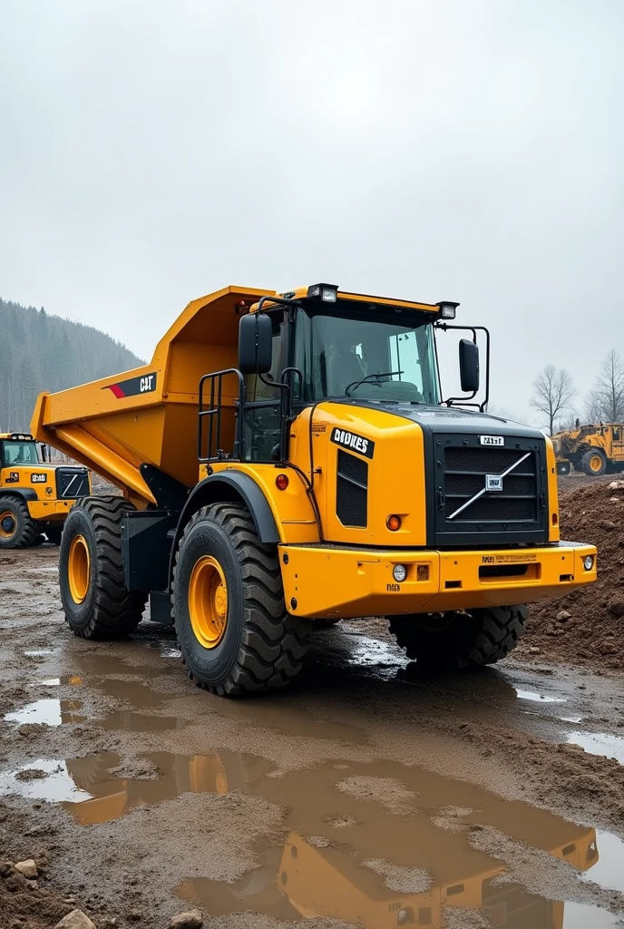 Dumper having water sprinkler o
n the mudguard