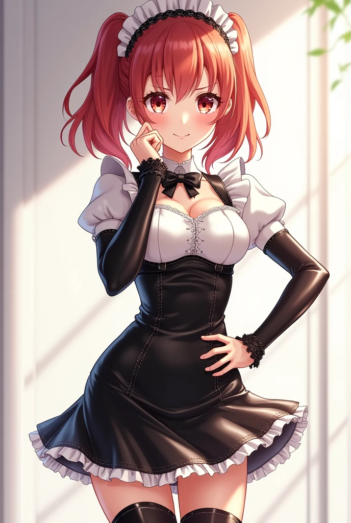 Takagi-san n latex maid outfit 