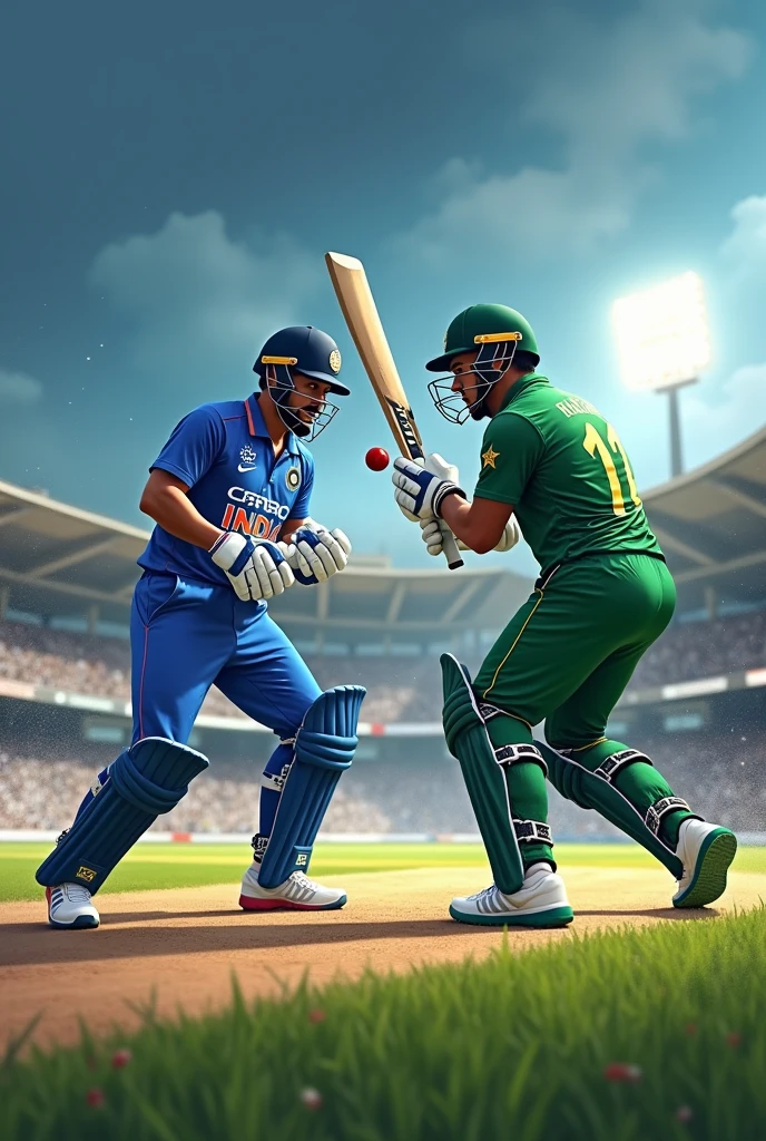 Virat Kohli beating babar azam