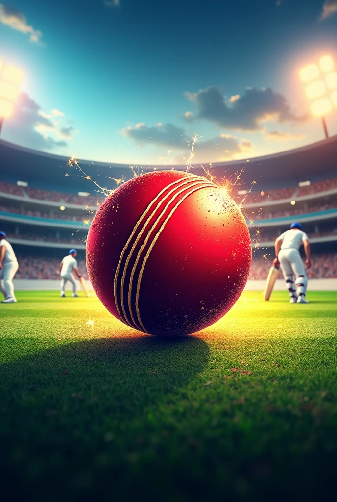 F C Sports logo Cricket Background 