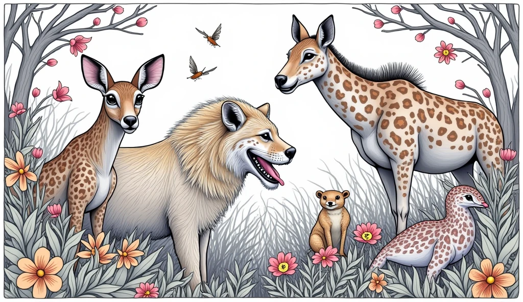 coloring pages of animals