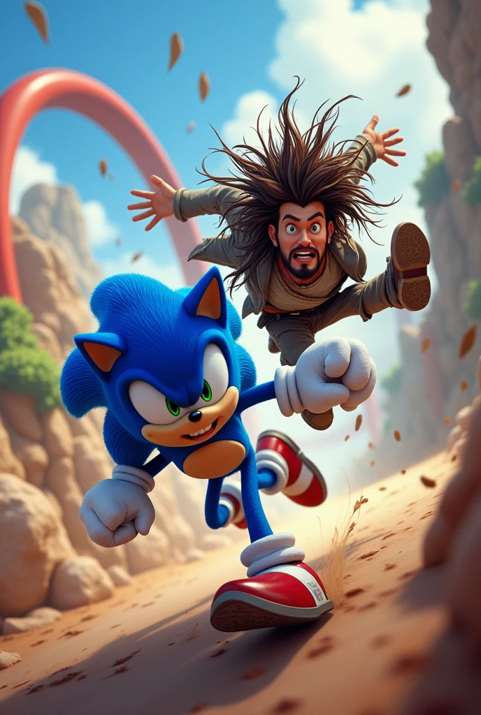 create messy Mike with sonic