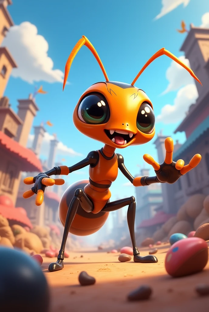 free fire animated ant
