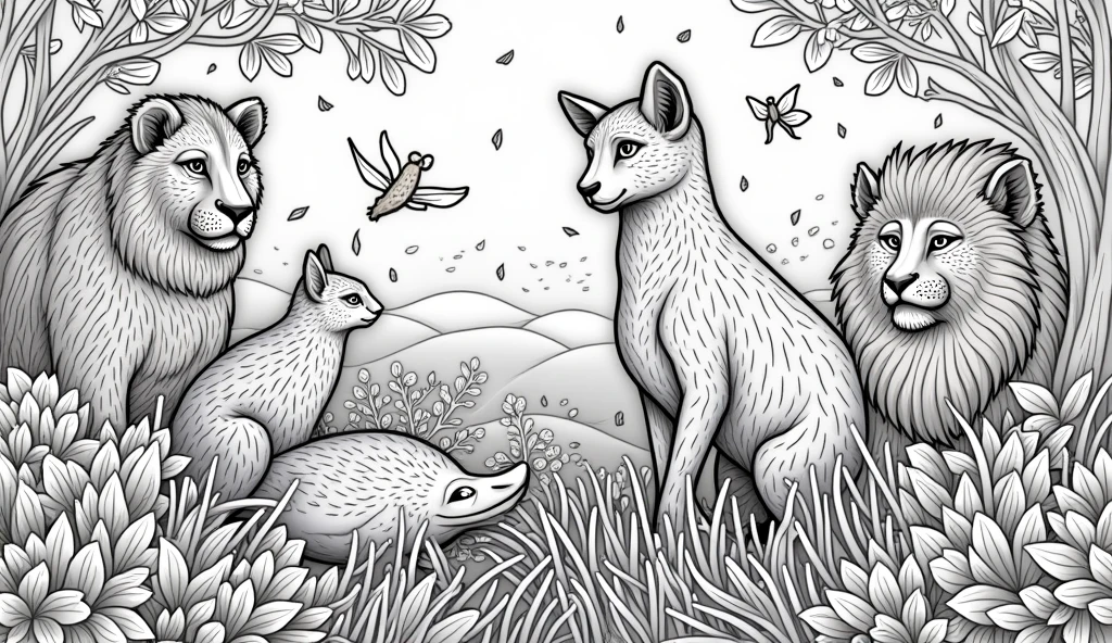 coloring pages of animals