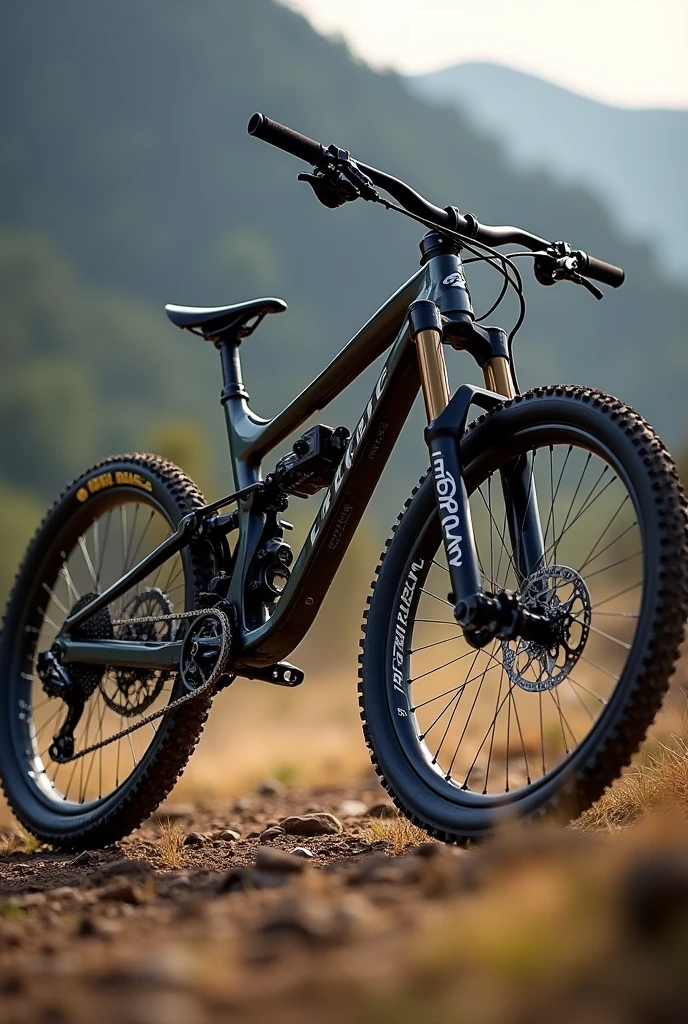 I create a downhill bike that has the name Lizandro on the bike