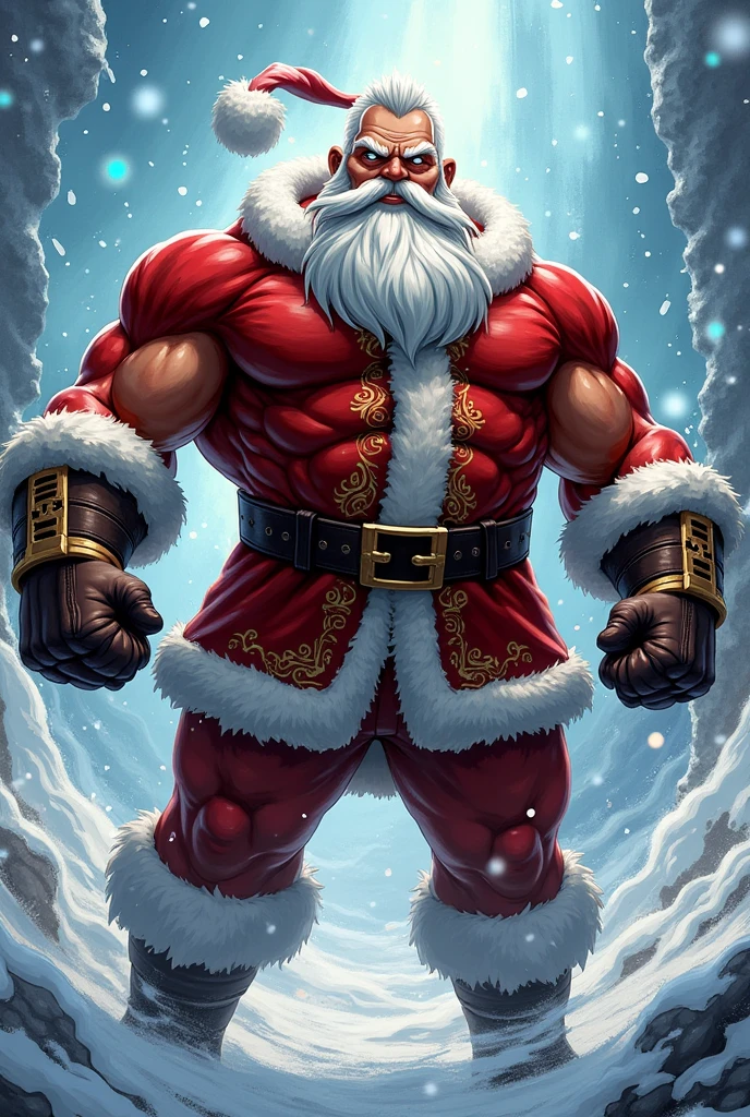 Badass fat santa claus shounen