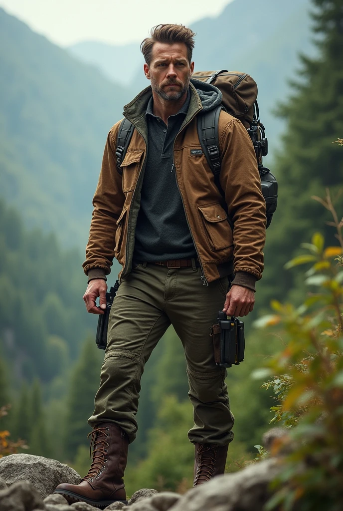 genrate handsome men single and tech-savvy explorer


