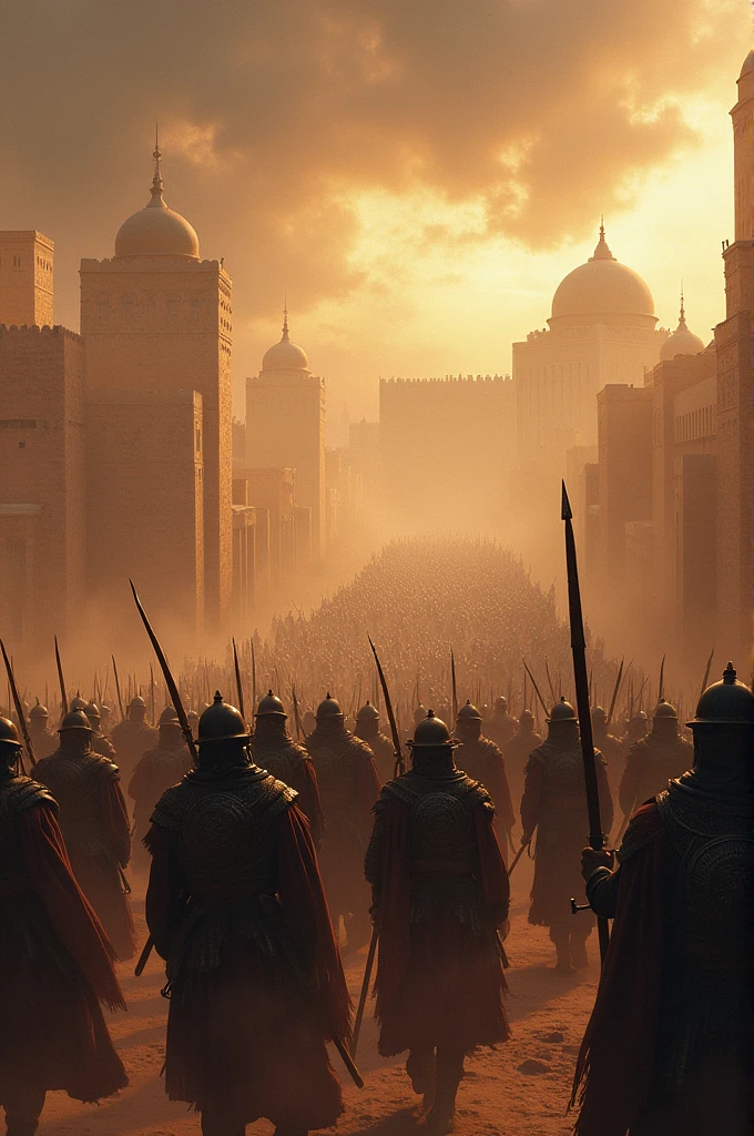 O people! Meccan polytheists will attack Medina with a
great army.