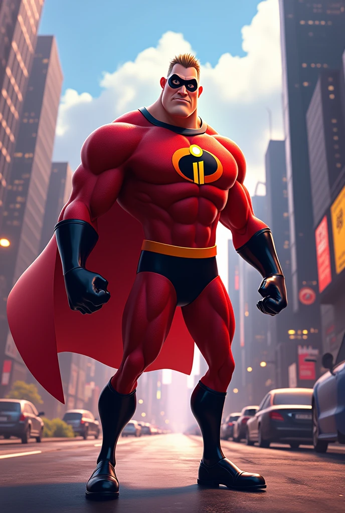 hình ảnh chân thực, bộ phim the incredible, nhân vật Mr. Incredible